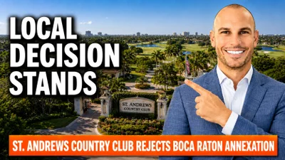 St. Andrews Country Club Rejects Boca Raton Annexation Bid